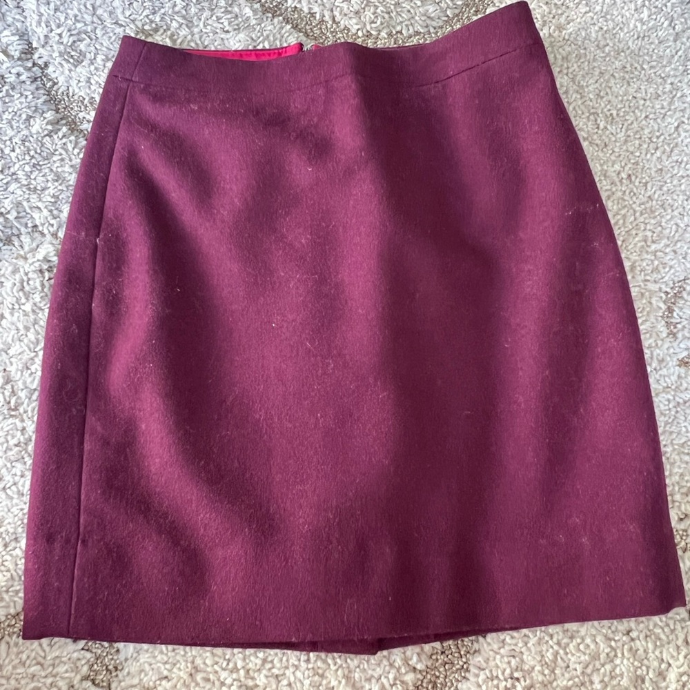 J.Crew wool skirt